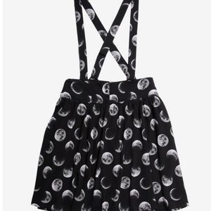Hot Topic Moon Phase Suspender Skirt Plus - Size 2